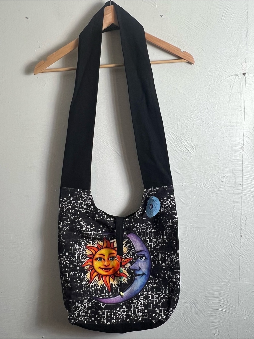 Sun & Moon Gypsy Hippie Bohemian Crossbody Bag